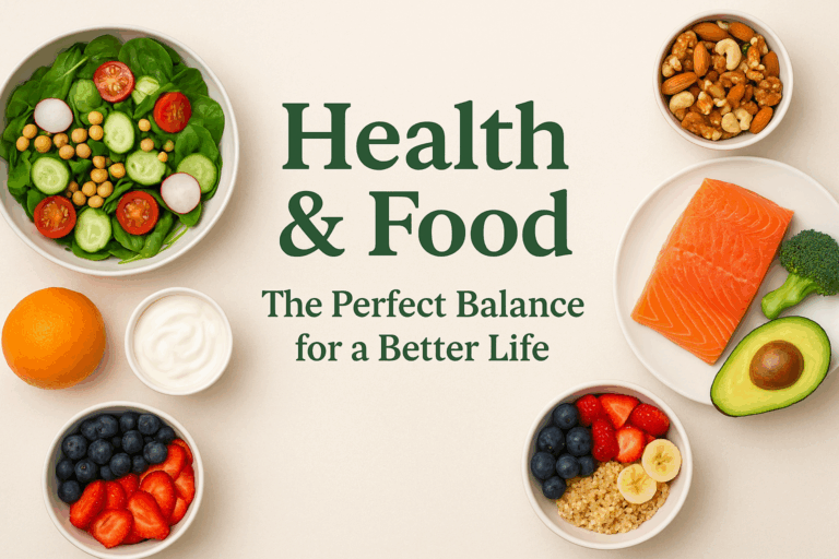 Health & Food: The Perfect Balance for a Better Life