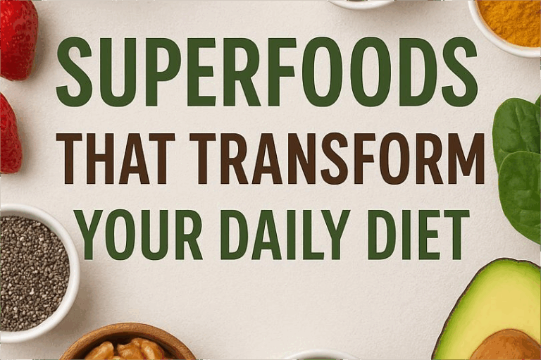 Top Superfoods to Add to Your Diet