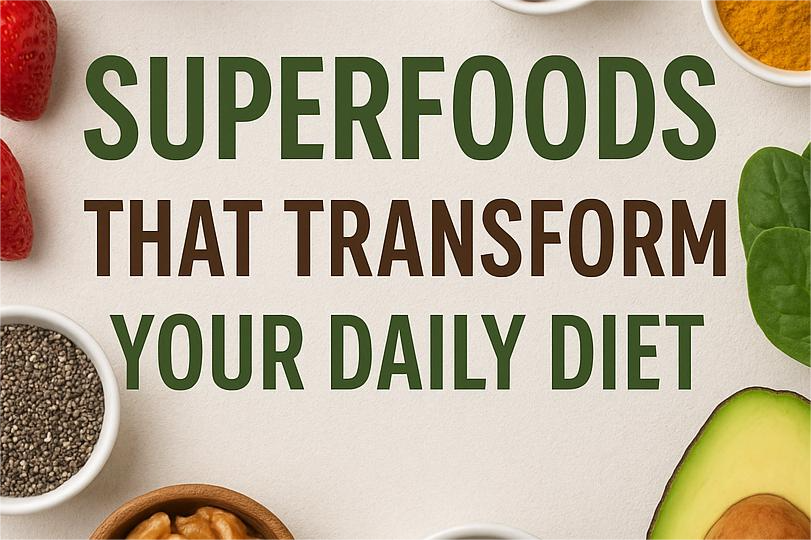 You are currently viewing Top Superfoods to Add to Your Diet