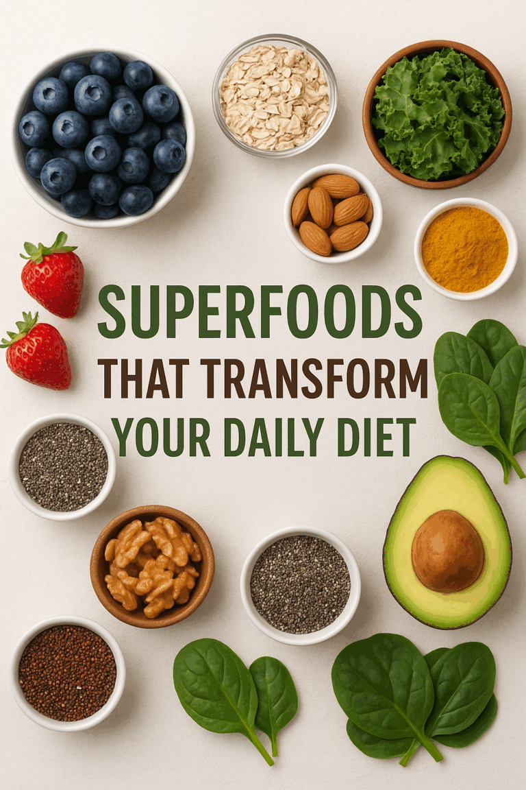 Top Superfoods to Add to Your Diet